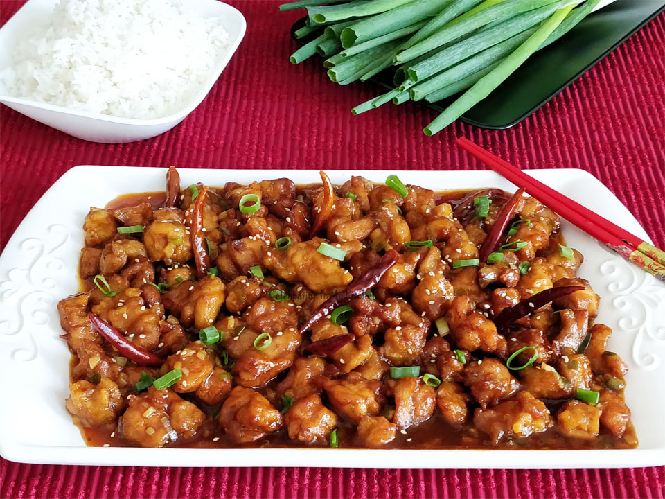 General Tso's Chicken - Celebration In My Kitchen | Goan Food Recipes ...